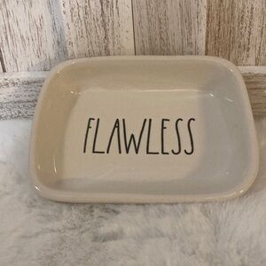 Rae Dunn Flawless Ceramic Trinket Dish
